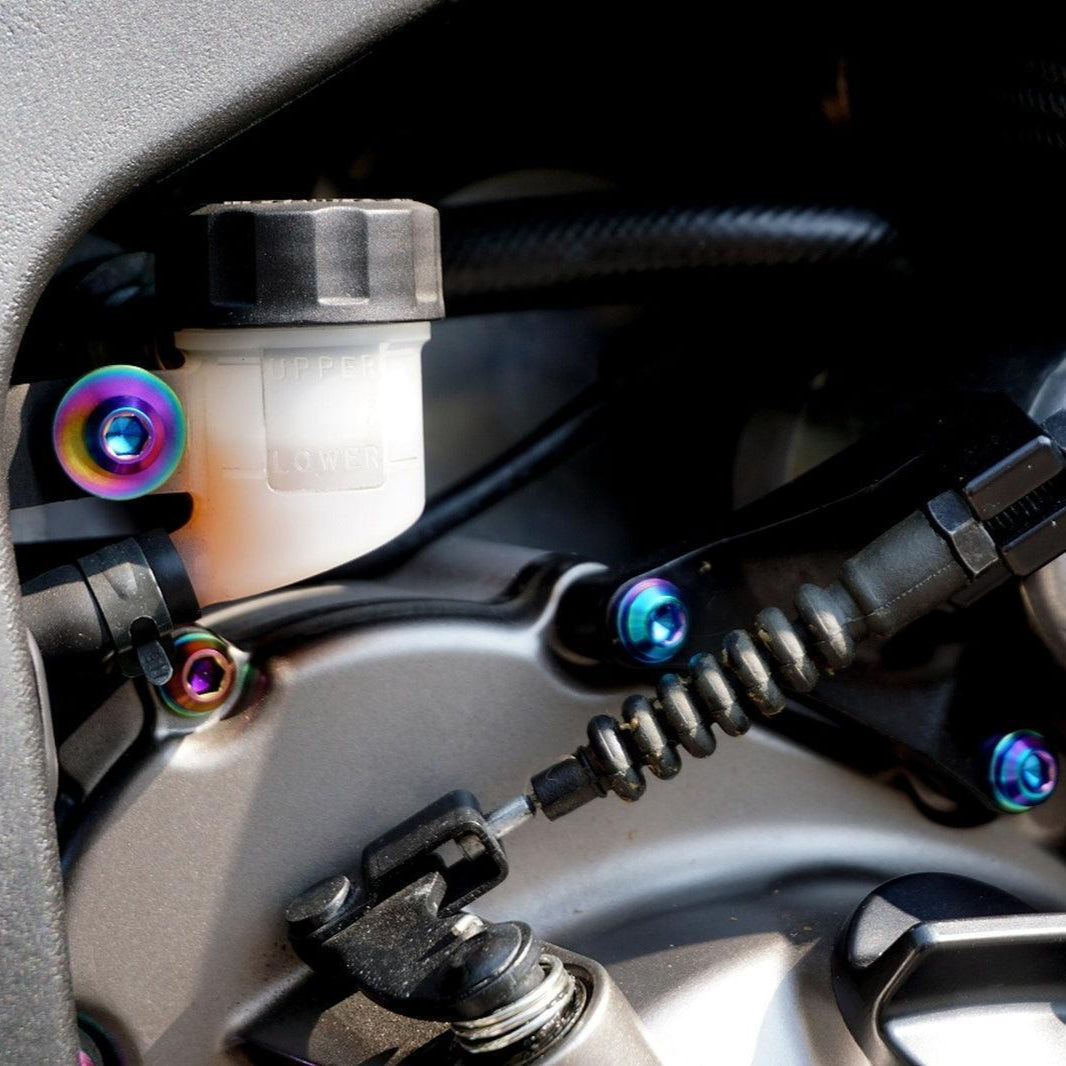 ZSPEC Titanium Dress Up Bolts® Fastener Kit for the Kawasaki Ninja 636 ZX6R