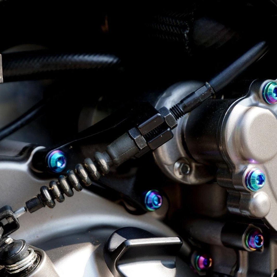 ZSPEC Titanium Dress Up Bolts® Fastener Kit for the Kawasaki Ninja 636 ZX6R