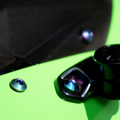 ZSPEC Titanium Dress Up Bolts® Fastener Kit for the Kawasaki Ninja 636 ZX6R