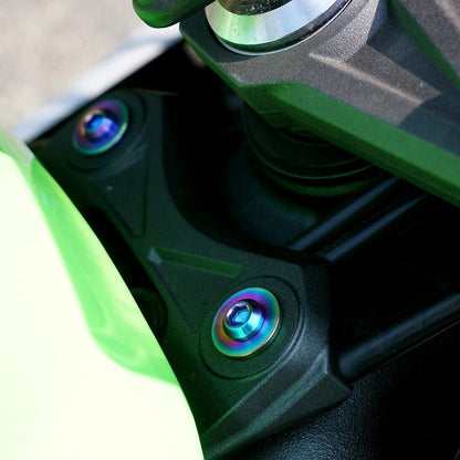 ZSPEC Titanium Dress Up Bolts® Fastener Kit for the Kawasaki Ninja 636 ZX6R