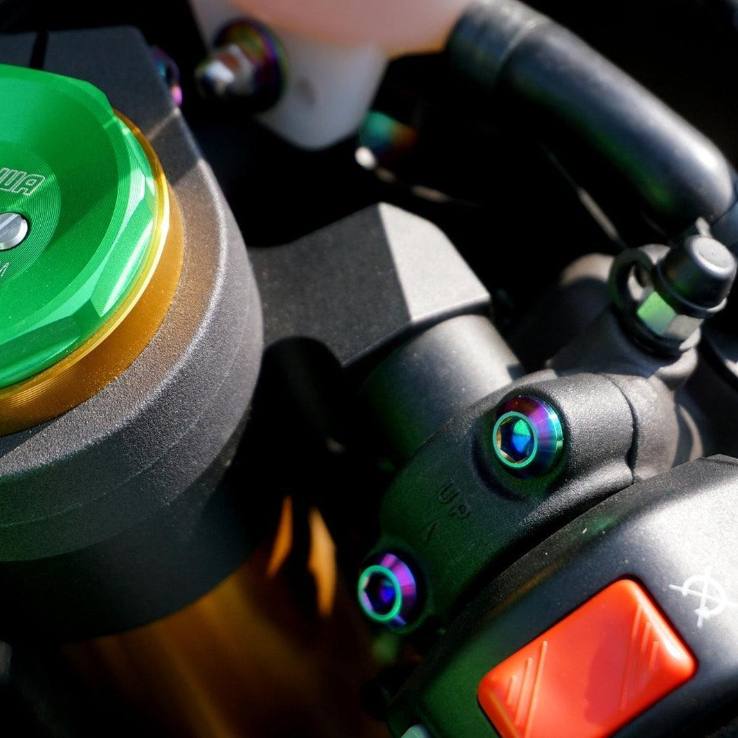 ZSPEC Titanium Dress Up Bolts® Fastener Kit for the Kawasaki Ninja 636 ZX6R