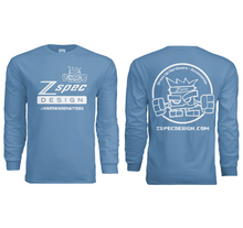 ZSPEC Long-Sleeve Cotton T-Shirt, Light Blue