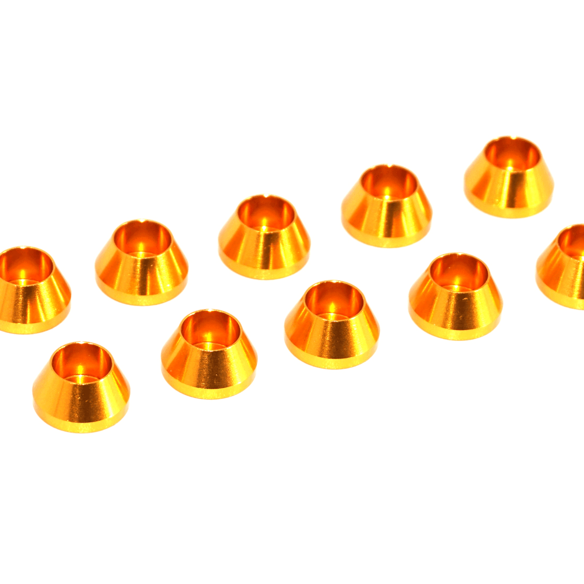 ZSPEC M3 Angled Cup Finish Washers for SHSC Socket-Cap Fasteners, 10-Pack