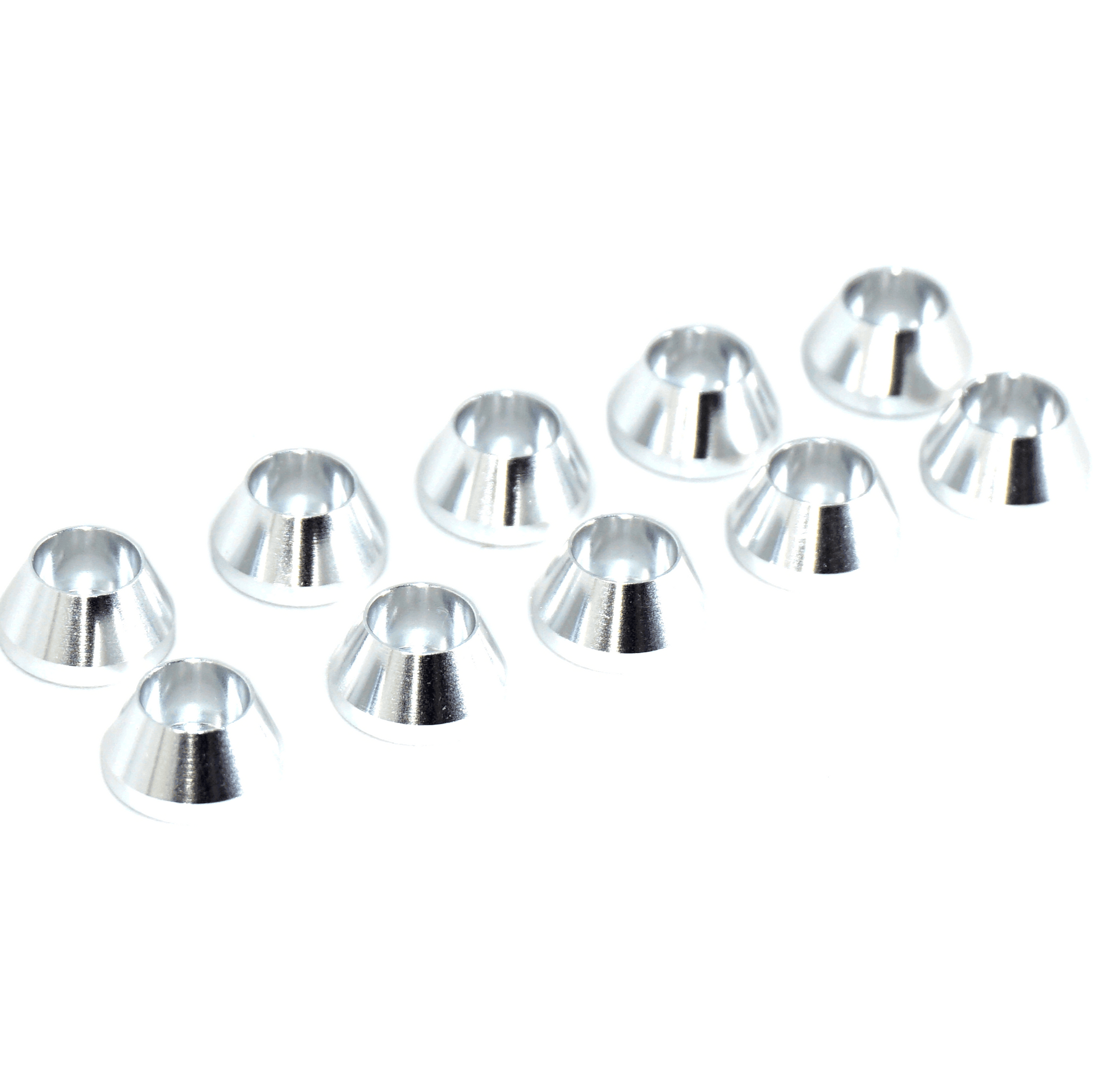 ZSPEC M3 Angled Cup Finish Washers for SHSC Socket-Cap Fasteners, 10-Pack