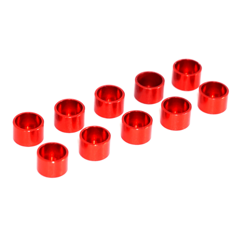 ZSPEC Billet Straight Cup Finish Washers for M2 SHSC Socket-Cap Fasteners, 10-Pack