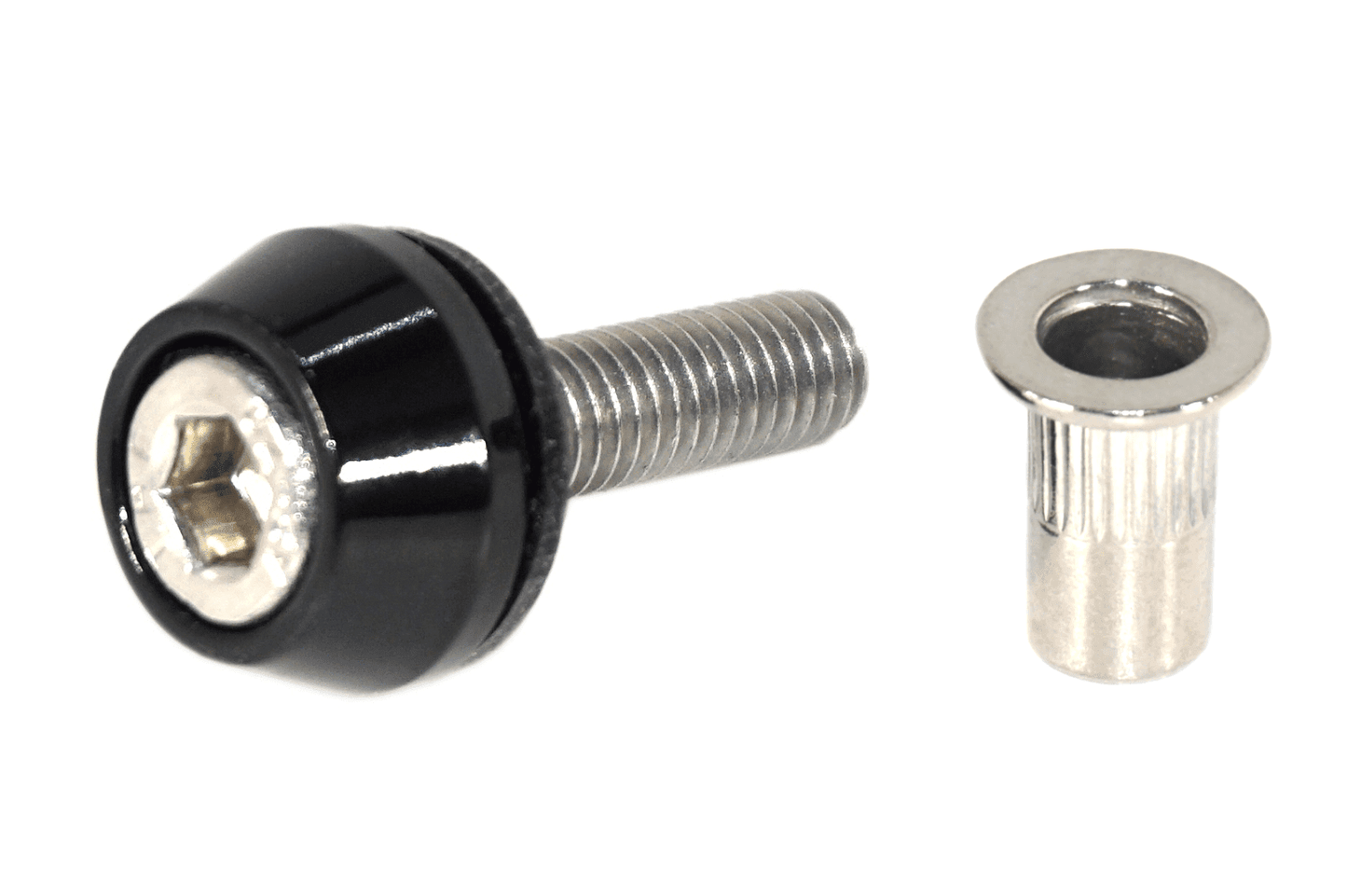 ZSPEC Body Kit Fastener, M5x20mm Stainless & Billet w/Rivet Nut, Per Each