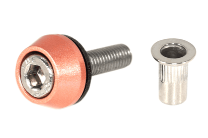 ZSPEC Body Kit Fastener, M5x20mm Stainless & Billet w/Rivet Nut, Per Each