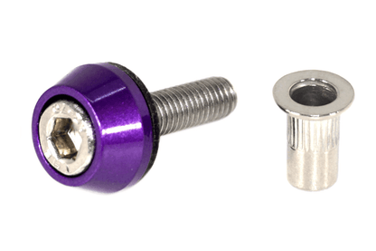 ZSPEC Body Kit Fastener, M5x20mm Stainless & Billet w/Rivet Nut, Per Each