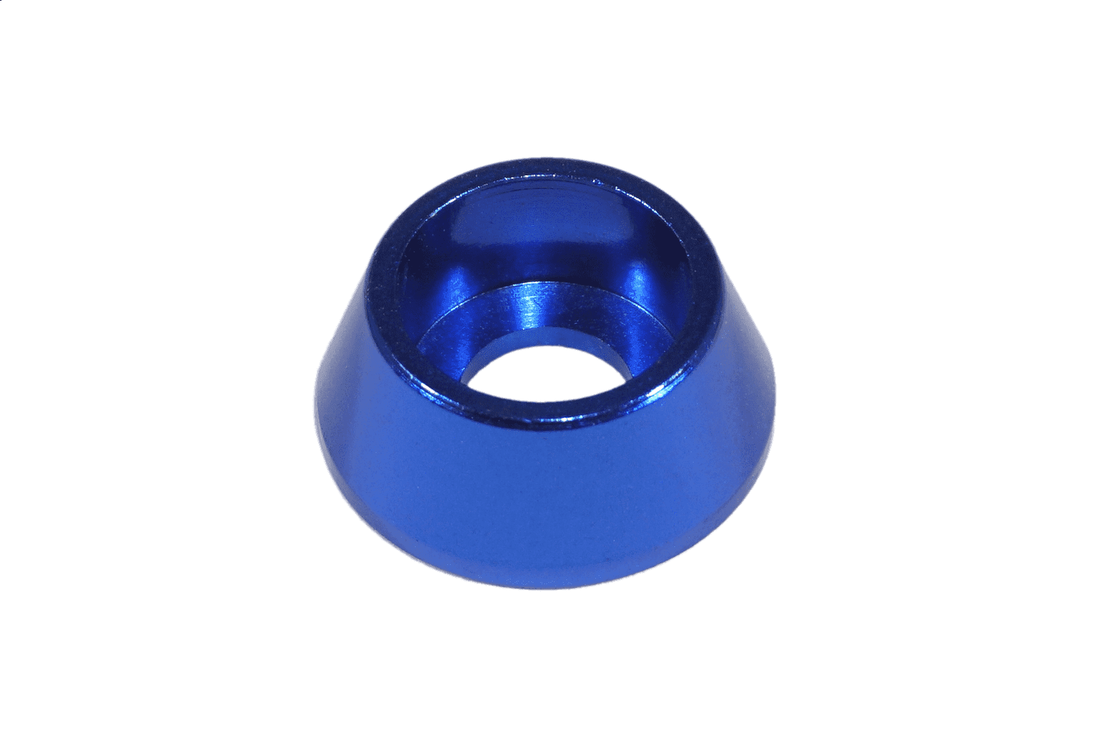 ZSPEC M5 Billet Angled Cup Finish Washers for SHSC Socket-Cap Fasteners, Billet, 10-Pack