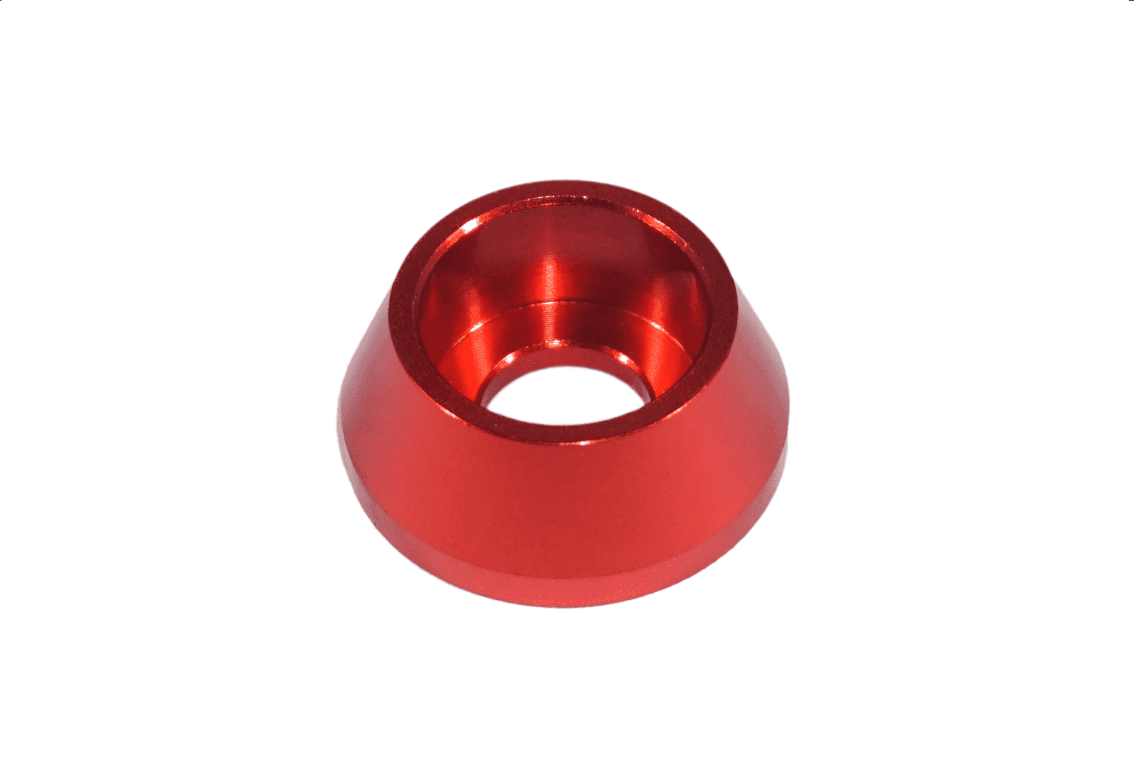 ZSPEC M5 Billet Angled Cup Finish Washers for SHSC Socket-Cap Fasteners, Billet, 10-Pack