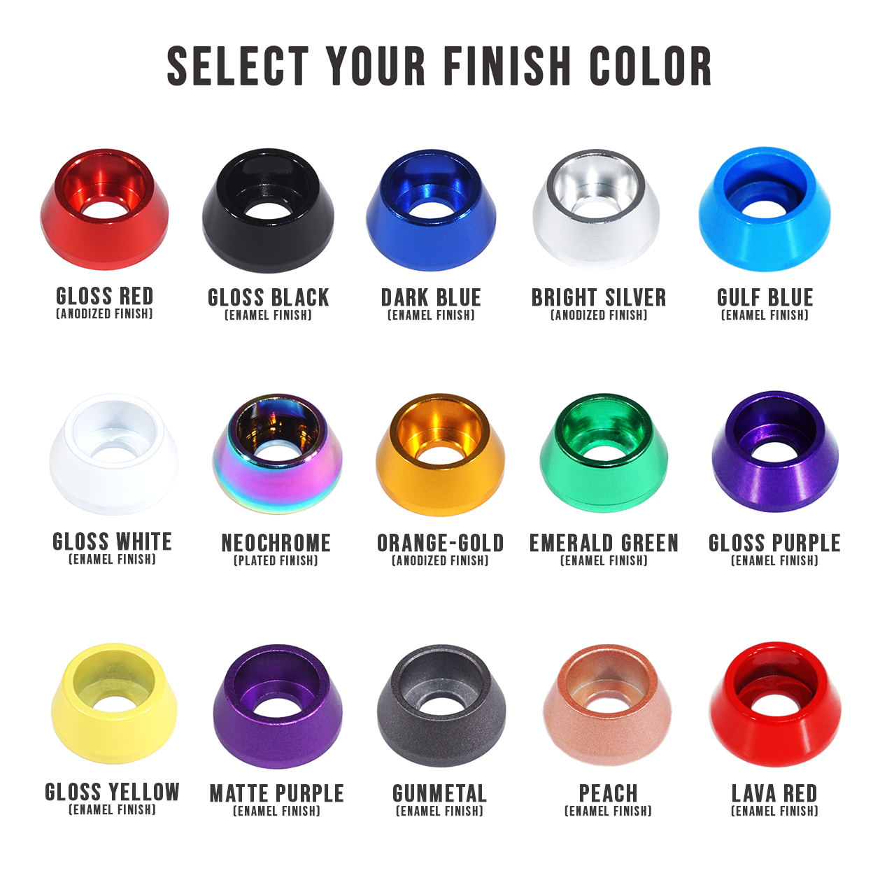 ZSPEC Valve Covers Fastener Kit for '87-93 Ford Mustang V8 Fox-Body, Stainless & Billet