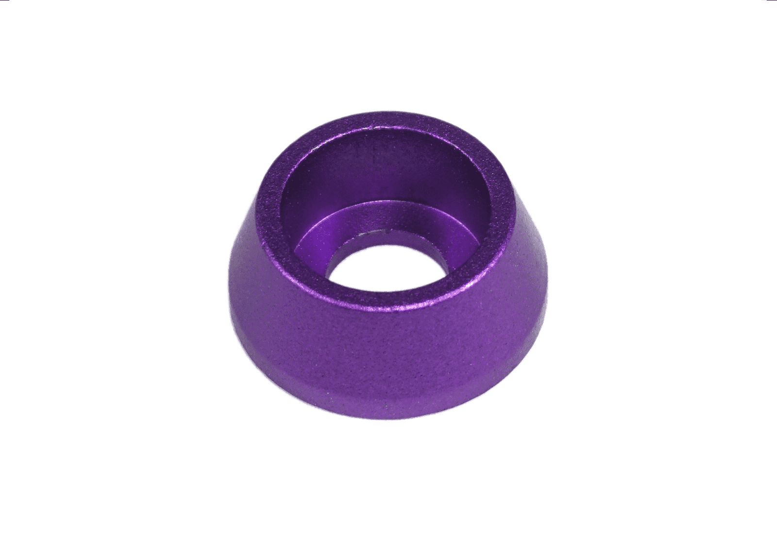 ZSPEC M5 Billet Angled Cup Finish Washers for SHSC Socket-Cap Fasteners, Billet, 10-Pack