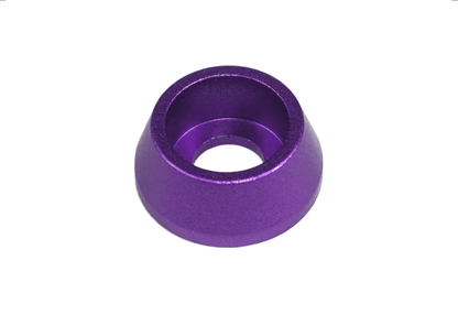 ZSPEC M5 Billet Angled Cup Finish Washers for SHSC Socket-Cap Fasteners, Billet, 10-Pack