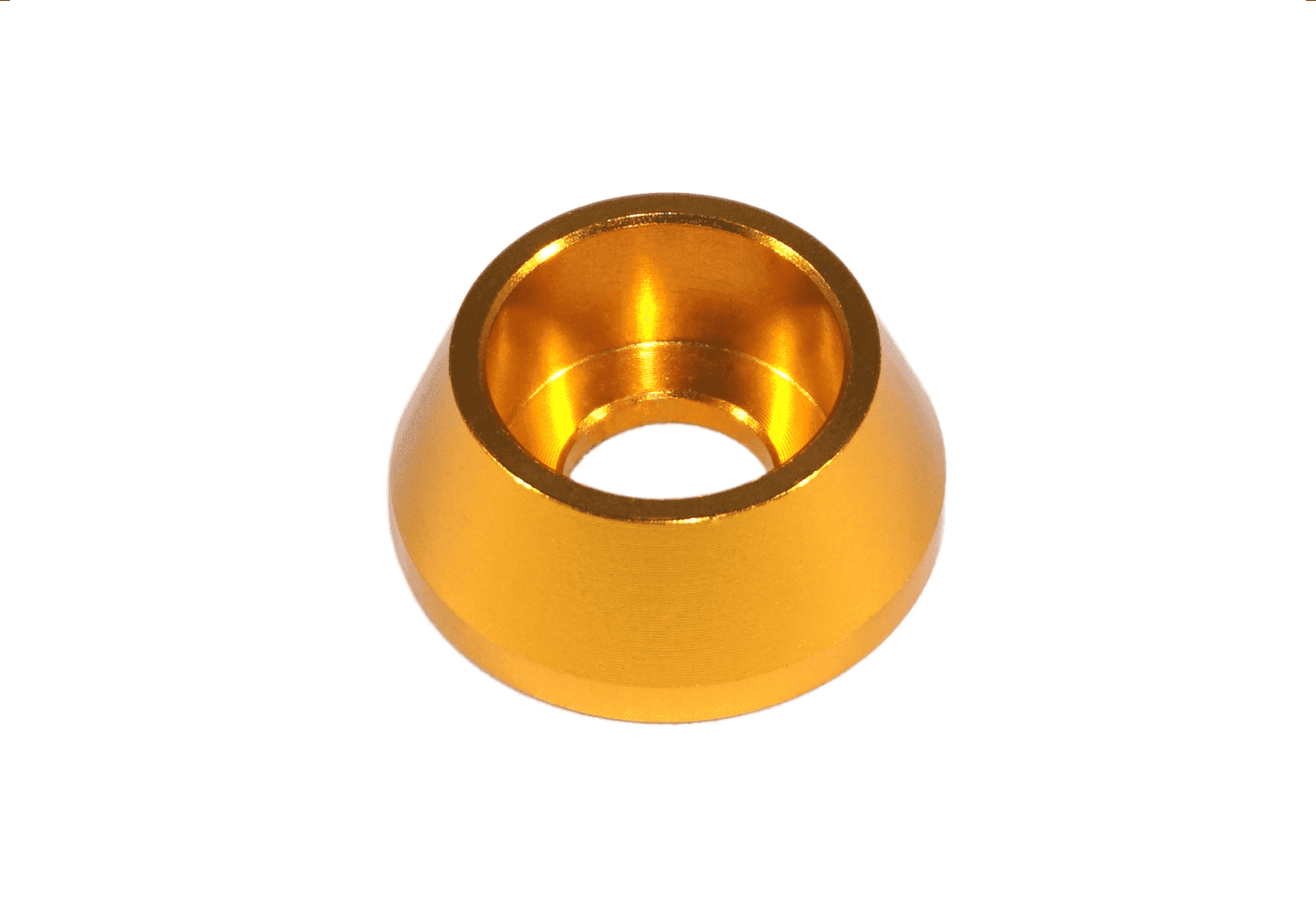 ZSPEC SHSC M5x20mm Bolts w/Angled Finish Washers, Stainless & Billet, Sold as 10-Pack