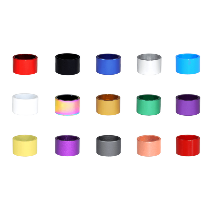 ZSPEC M8 Straight Cup Dress-Up/Finish Washers for M8 SHSC Fasteners, Billet, 10-Pack