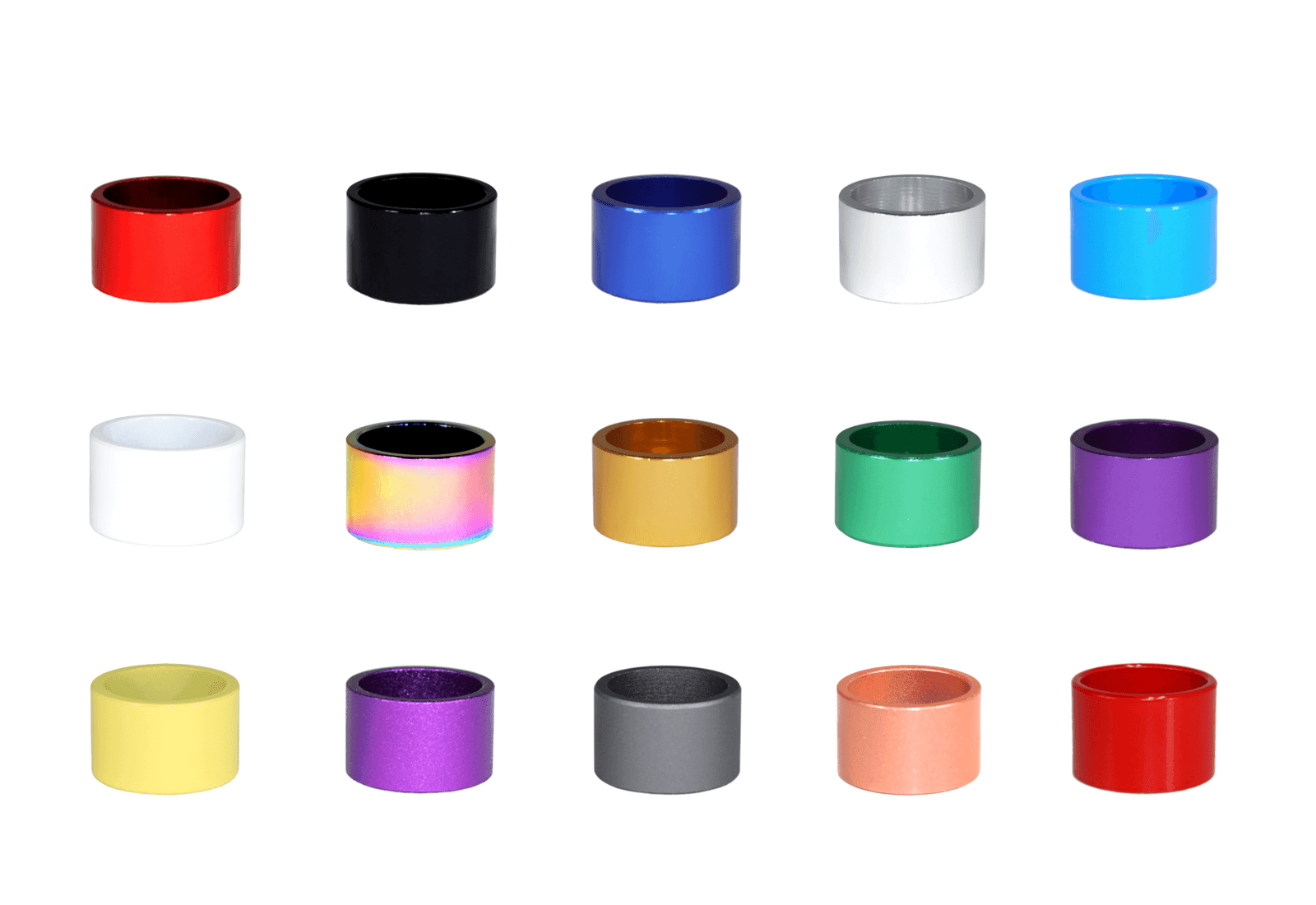 ZSPEC M6 Straight Cup Dress Up Finish Washers for SHSC Fasteners, Billet, 10-Pack