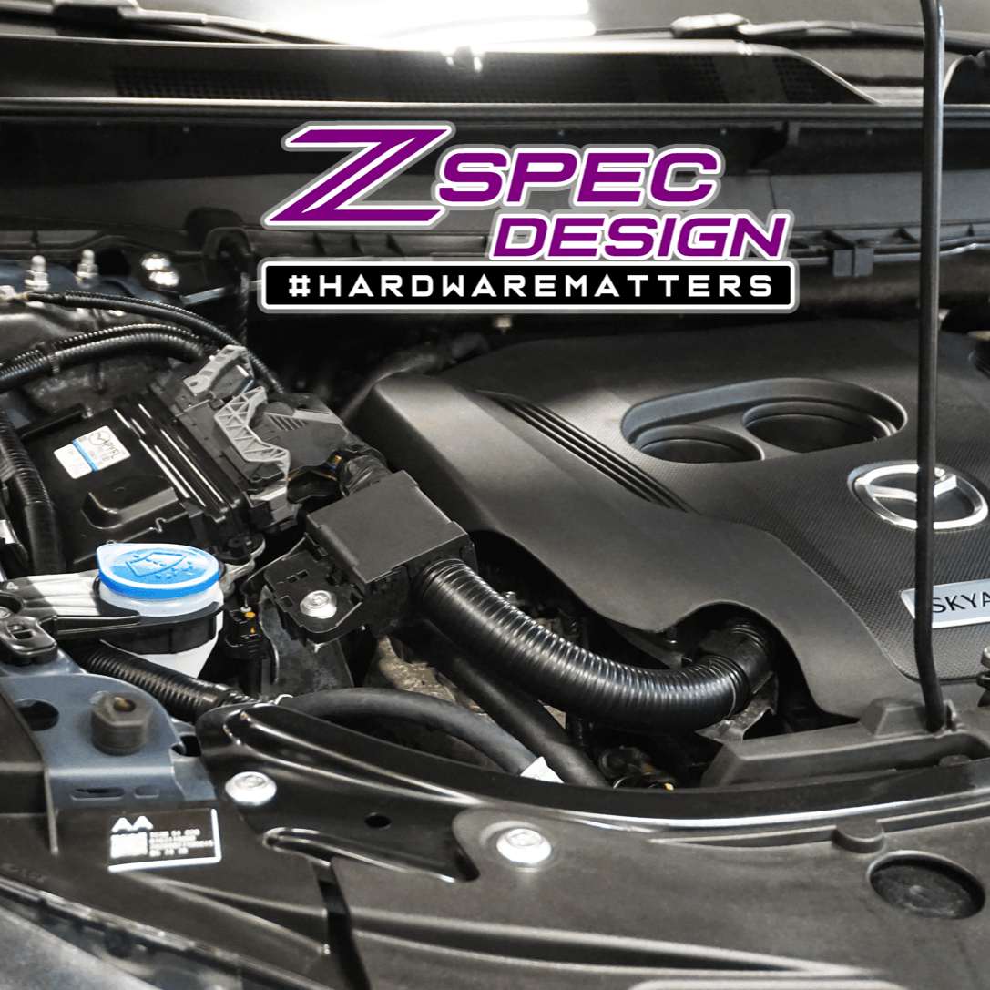 ZSPEC Stage-1 Dress Up Bolts® Fastener Kit for '16-23 Mazda CX-9, Stainless & Billet