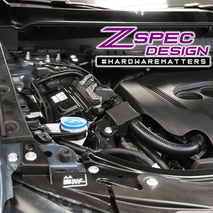 ZSPEC Stage-1 Dress Up Bolts® Fastener Kit for '17-23 Mazda CX-5, Stainless & Billet