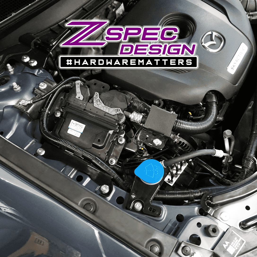 ZSPEC Stage-2 Dress Up Bolts® Fastener Kit for '16-23 Mazda CX-9, Stainless & Billet