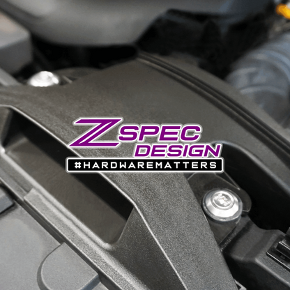 ZSPEC Stage-1 Dress Up Bolts® Fastener Kit for '16-23 Mazda CX-9, Stainless & Billet