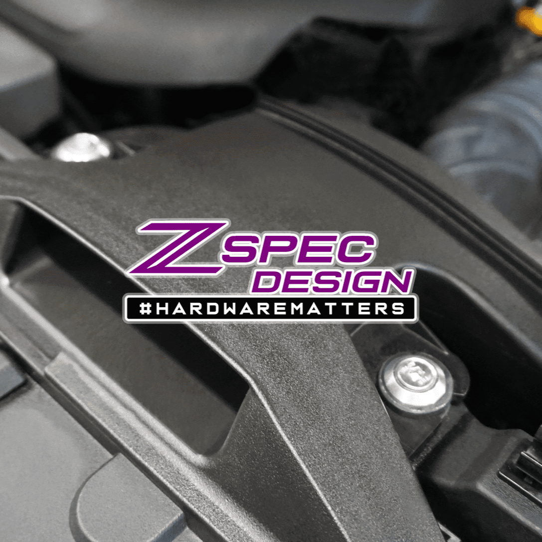 ZSPEC Stage-2 Dress Up Bolts® Fastener Kit for '17-23 Mazda CX-5, Stainless & Billet