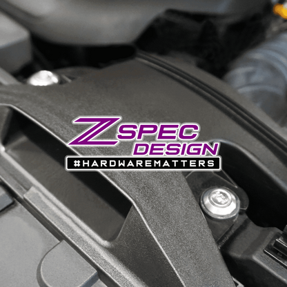 ZSPEC Stage-2 Dress Up Bolts® Fastener Kit for '17-23 Mazda CX-5, Stainless & Billet