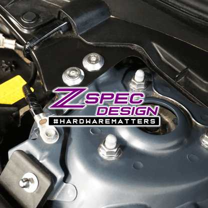 ZSPEC Stage-1 Dress Up Bolts® Fastener Kit for '16-23 Mazda CX-9, Stainless & Billet