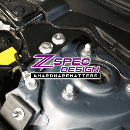 ZSPEC Stage-2 Dress Up Bolts® Fastener Kit for '17-23 Mazda CX-5, Stainless & Billet