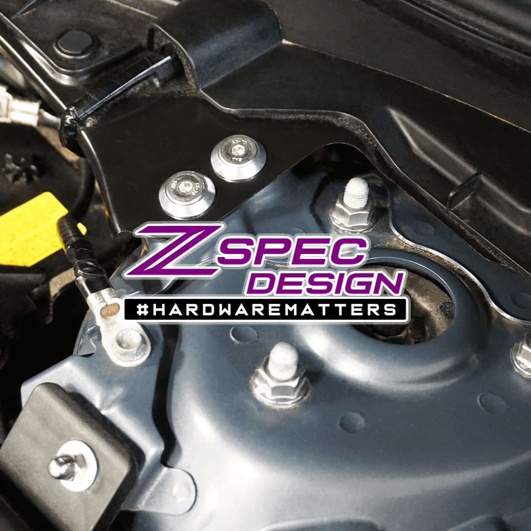 ZSPEC Stage-1 Dress Up Bolts® Fastener Kit for '17-23 Mazda CX-5, Stainless & Billet