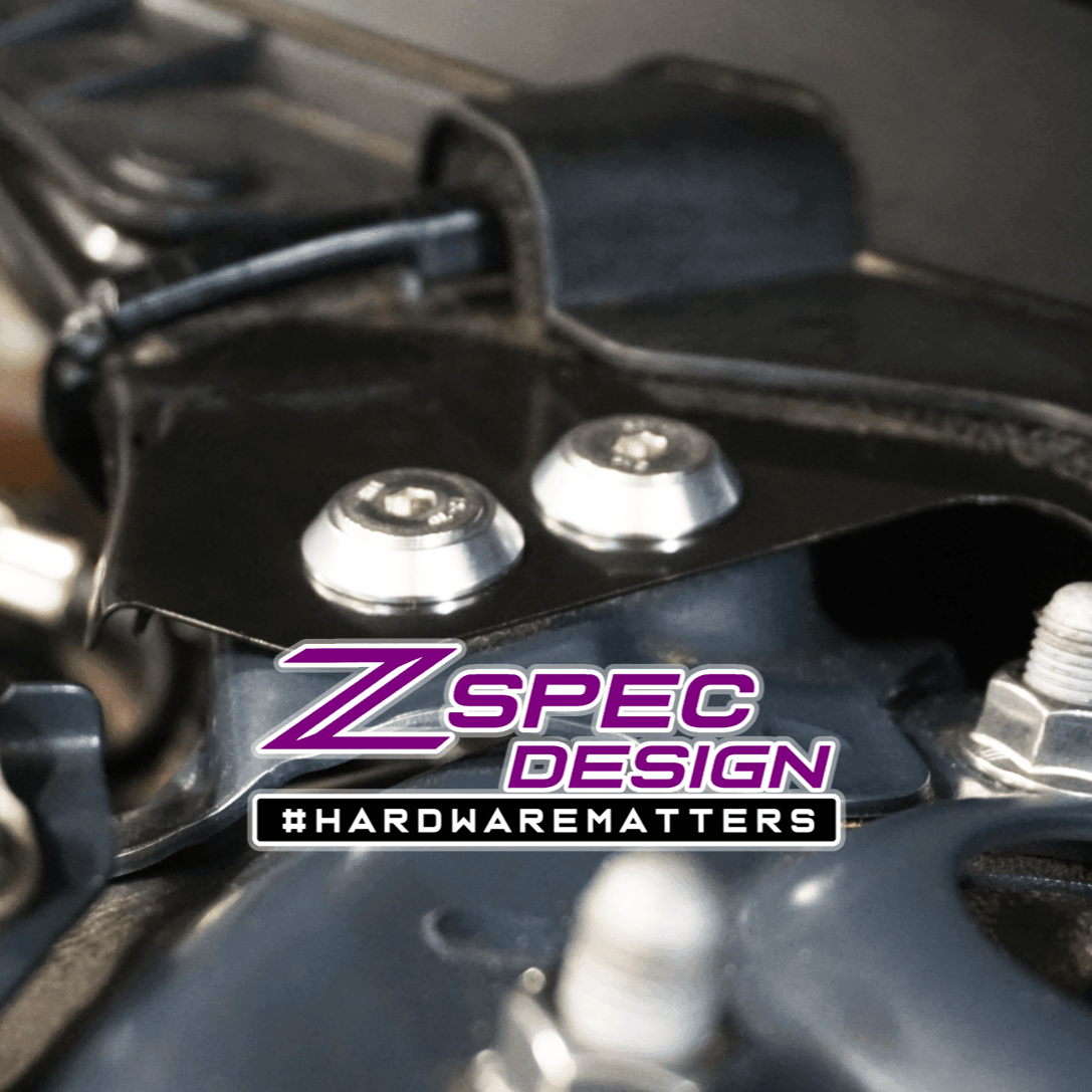 ZSPEC Stage-1 Dress Up Bolts® Fastener Kit for '16-23 Mazda CX-9, Stainless & Billet