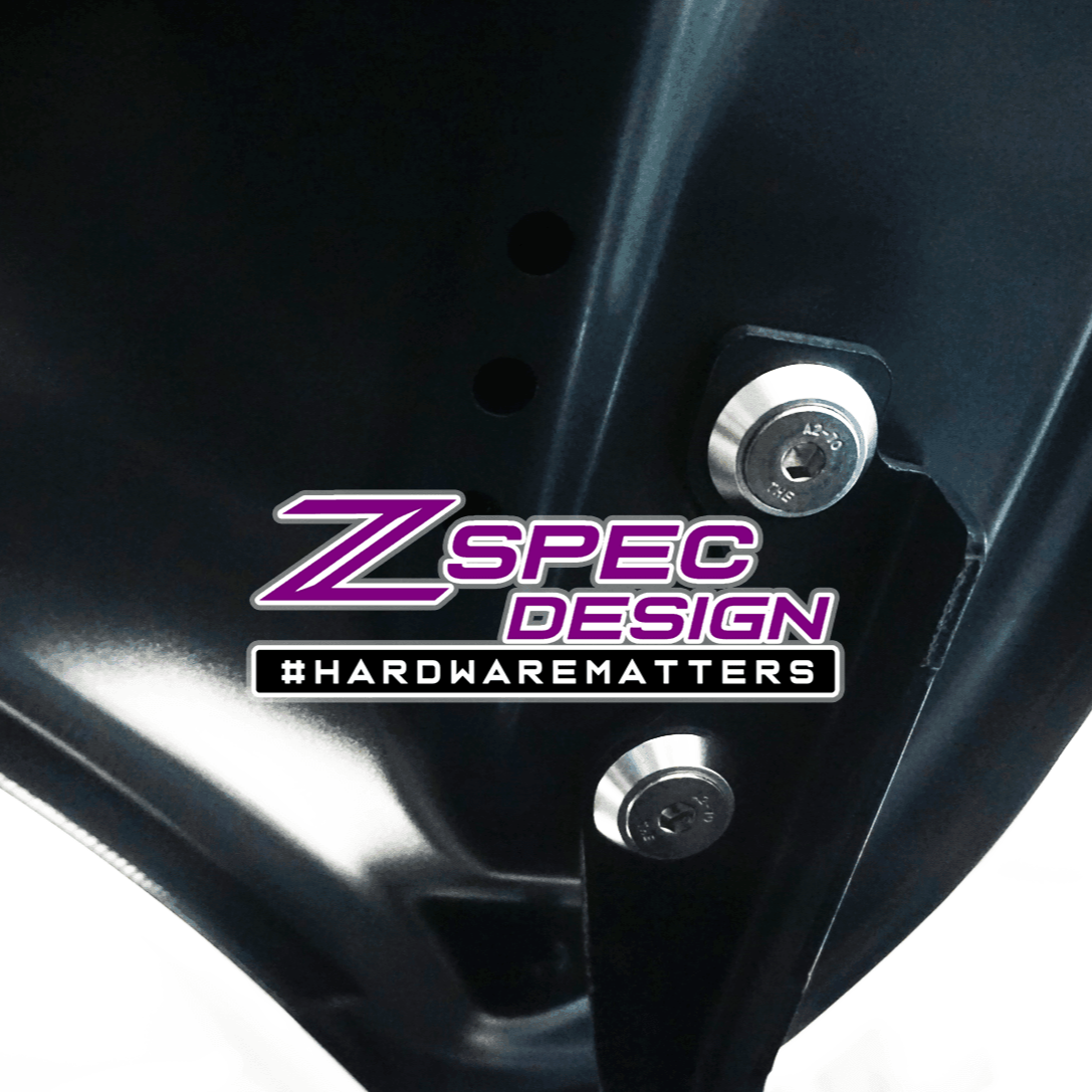 ZSPEC Stage-1 Dress Up Bolts® Fastener Kit for '17-23 Mazda CX-5, Stainless & Billet