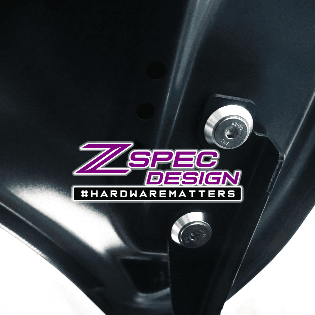 ZSPEC Stage-2 Dress Up Bolts® Fastener Kit for '17-23 Mazda CX-5, Stainless & Billet