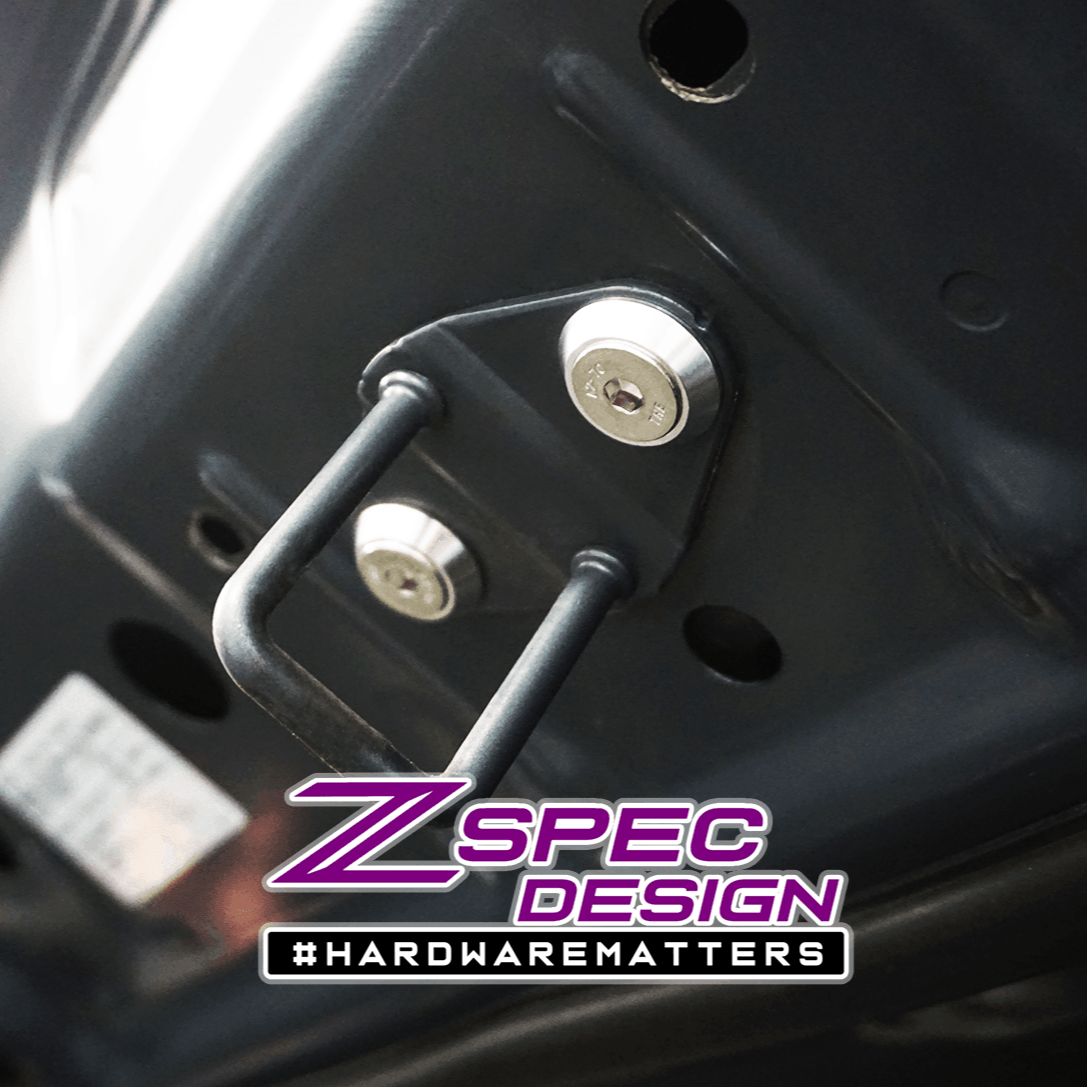 ZSPEC Stage-1 Dress Up Bolts® Fastener Kit for '17-23 Mazda CX-5, Stainless & Billet