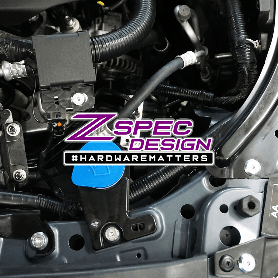 ZSPEC Stage-1 Dress Up Bolts® Fastener Kit for '17-23 Mazda CX-5, Stainless & Billet
