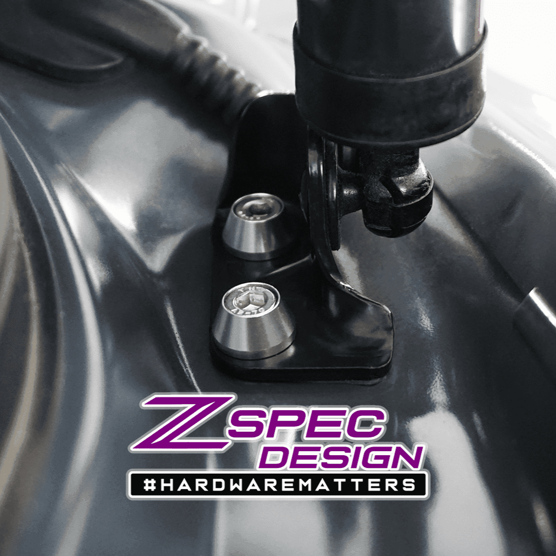 ZSPEC Stage-2 Dress Up Bolts® Fastener Kit for '17-23 Mazda CX-5, Stainless & Billet
