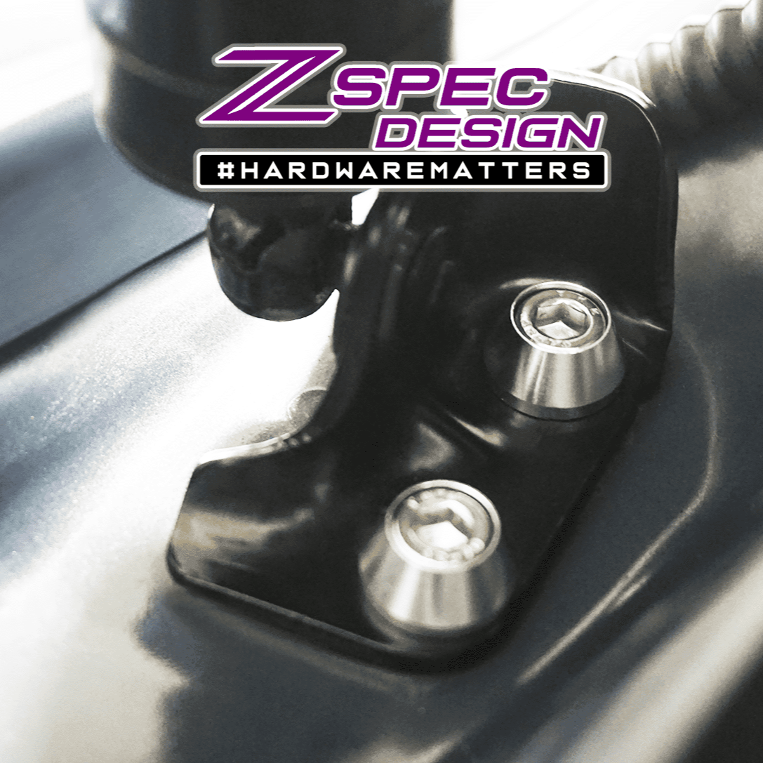 ZSPEC Stage-2 Dress Up Bolts® Fastener Kit for '16-23 Mazda CX-9, Stainless & Billet