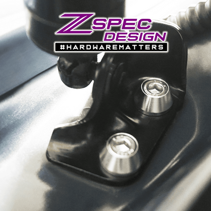 ZSPEC Stage-2 Dress Up Bolts® Fastener Kit for '17-23 Mazda CX-5, Stainless & Billet