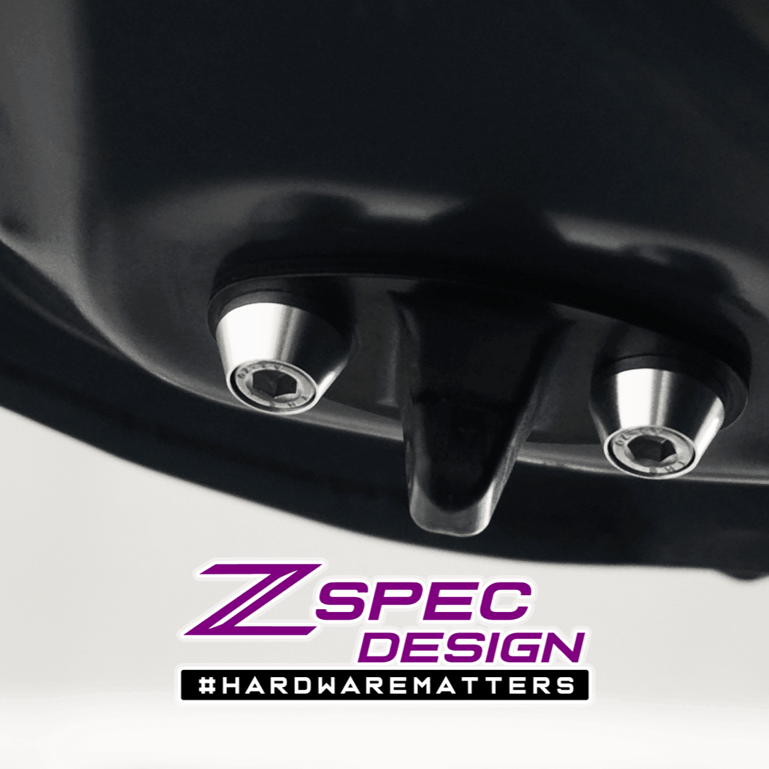 ZSPEC Stage-1 Dress Up Bolts® Fastener Kit for '16-23 Mazda CX-9, Stainless & Billet