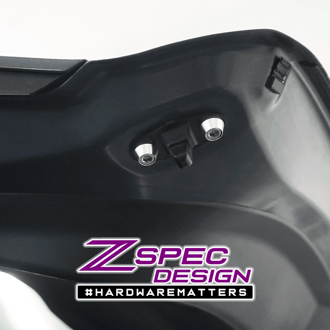 ZSPEC Stage-1 Dress Up Bolts® Fastener Kit for '16-23 Mazda CX-9, Stainless & Billet
