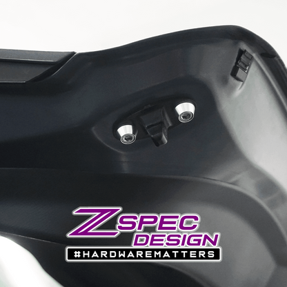 ZSPEC Stage-1 Dress Up Bolts® Fastener Kit for '16-23 Mazda CX-9, Stainless & Billet