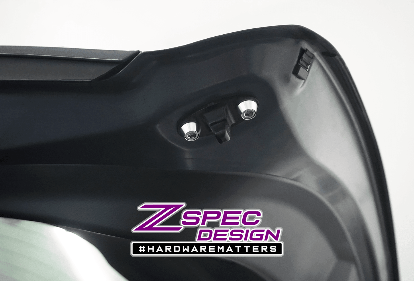 ZSPEC Dress Up Bolts® Hatch/Trunk-Area Fastener Kit for '17-23 Mazda CX-9, Stainless & Billet