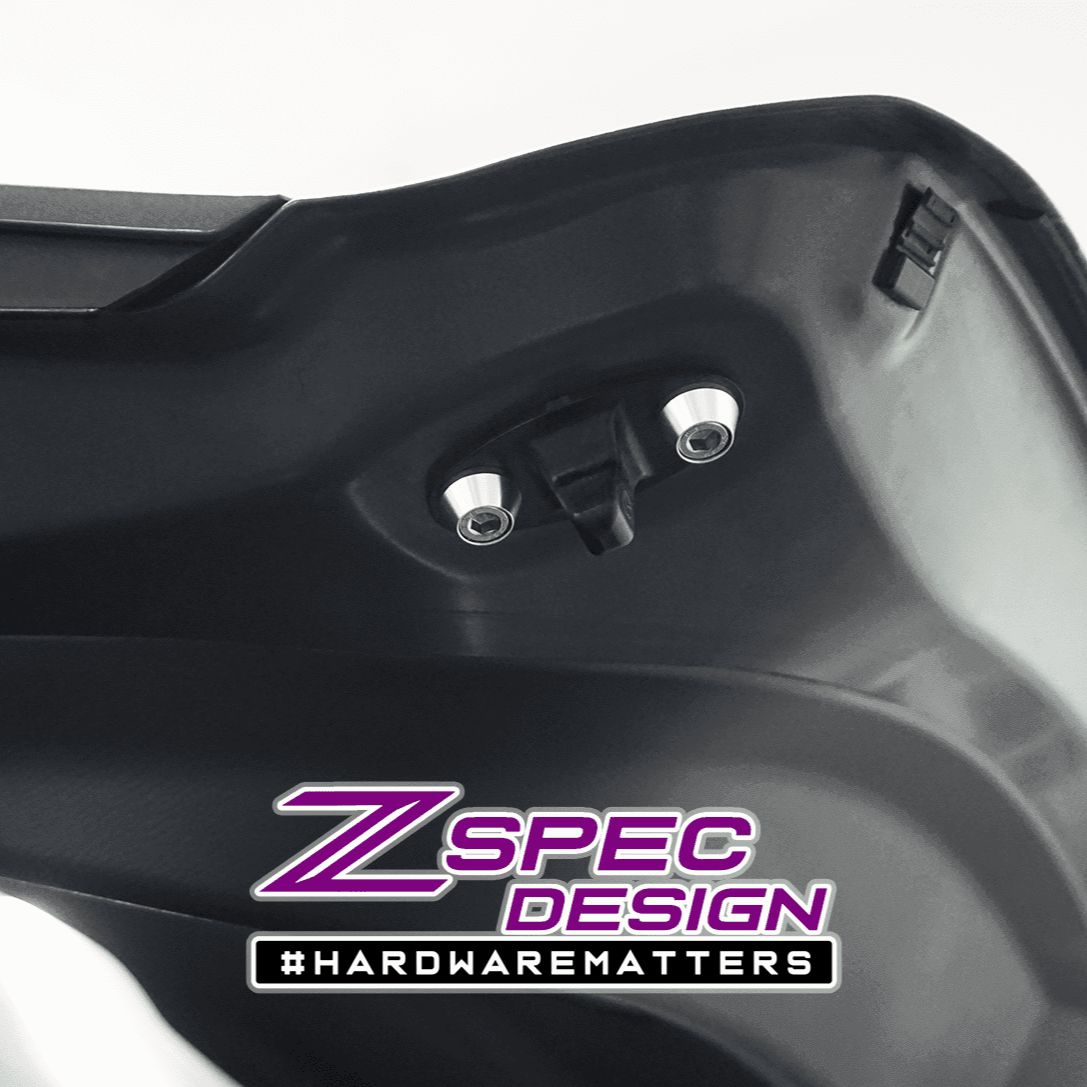 ZSPEC Stage-2 Dress Up Bolts® Fastener Kit for '16-23 Mazda CX-9, Stainless & Billet