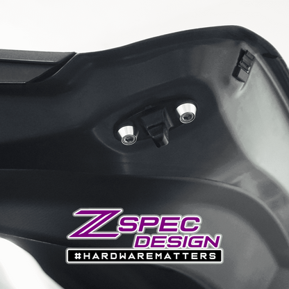 ZSPEC Stage-2 Dress Up Bolts® Fastener Kit for '16-23 Mazda CX-9, Stainless & Billet
