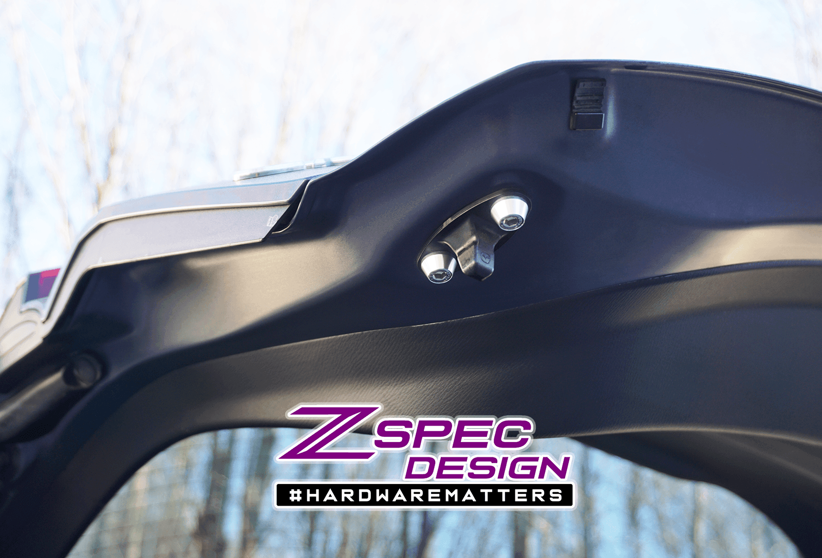 ZSPEC Dress Up Bolts® Hatch/Trunk-Area Fastener Kit for '17-23 Mazda CX-9, Stainless & Billet