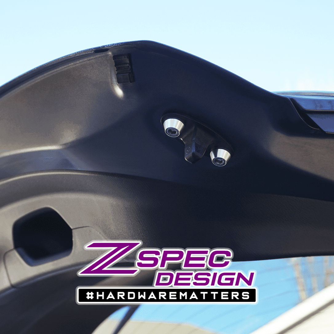ZSPEC Stage-2 Dress Up Bolts® Fastener Kit for '17-23 Mazda CX-5, Stainless & Billet