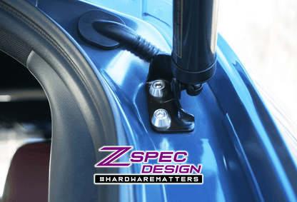 ZSPEC Dress Up Bolts® Trunk/Hatch Lift-Gate Fasteners for Mazda CX-3/CX-5/CX-9, Stainless & Billet