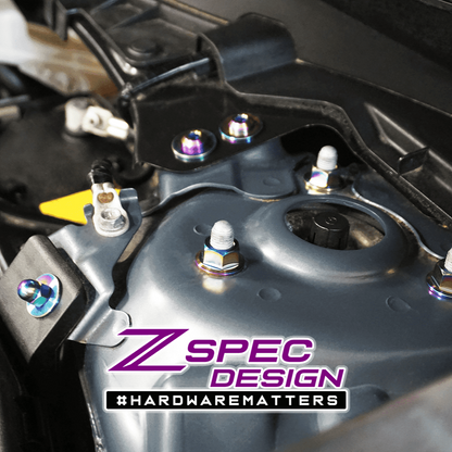 ZSPEC Stage-2 Dress Up Bolts® Fastener Kit for '16-23 Mazda CX-9, Titanium
