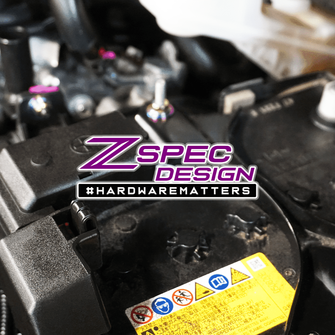 ZSPEC Stage-2 Dress Up Bolts® Fastener Kit for '16-23 Mazda CX-9, Titanium