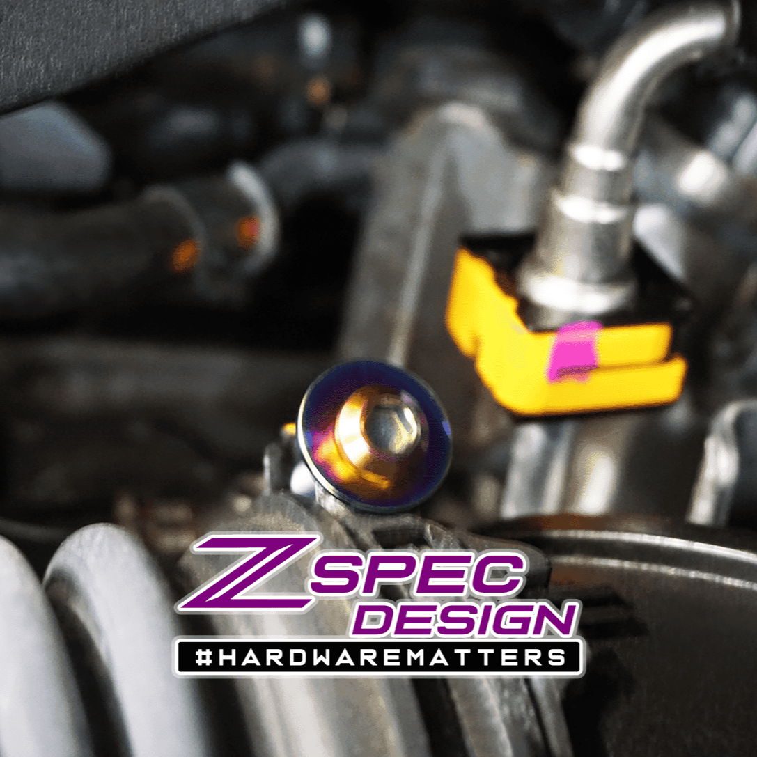 ZSPEC Stage-1 Dress Up Bolts® Fastener Kit for '16-23 Mazda CX-9, Titanium