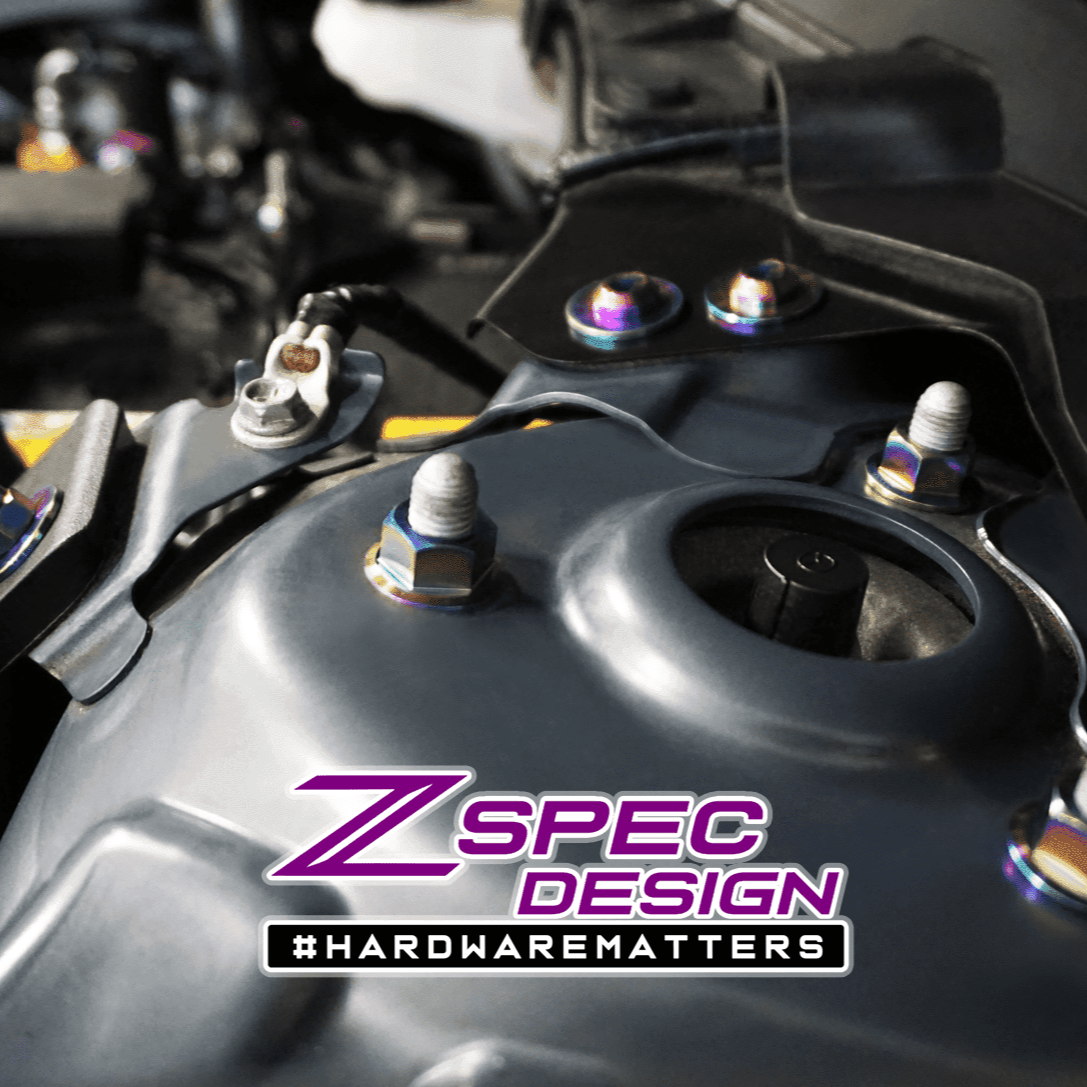 ZSPEC Stage-2 Dress Up Bolts® Fastener Kit for '16-23 Mazda CX-9, Titanium